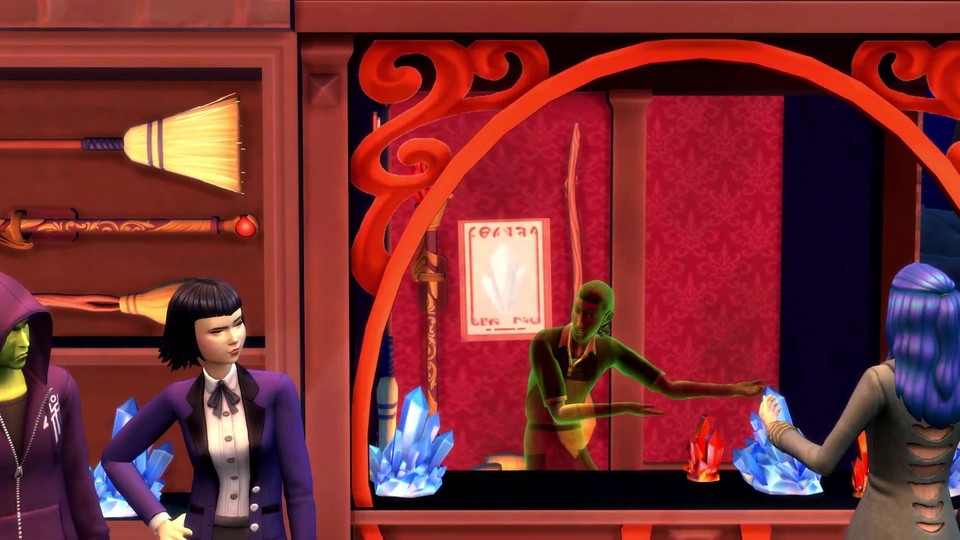 Die Sims 4 - Der Harry Potter-DLC Reich der Magie im Ankündigungs-Trailer