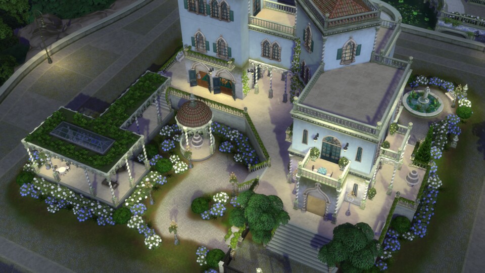 Mit neuen Gegenständen und Bauoptionen lassen sich richtige Traumschlösser bauen.