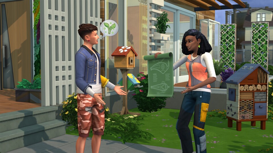 Die Sims 4 bekommt mit dem Nachhaltig Leben-DLC viele neue Möglichkeiten.