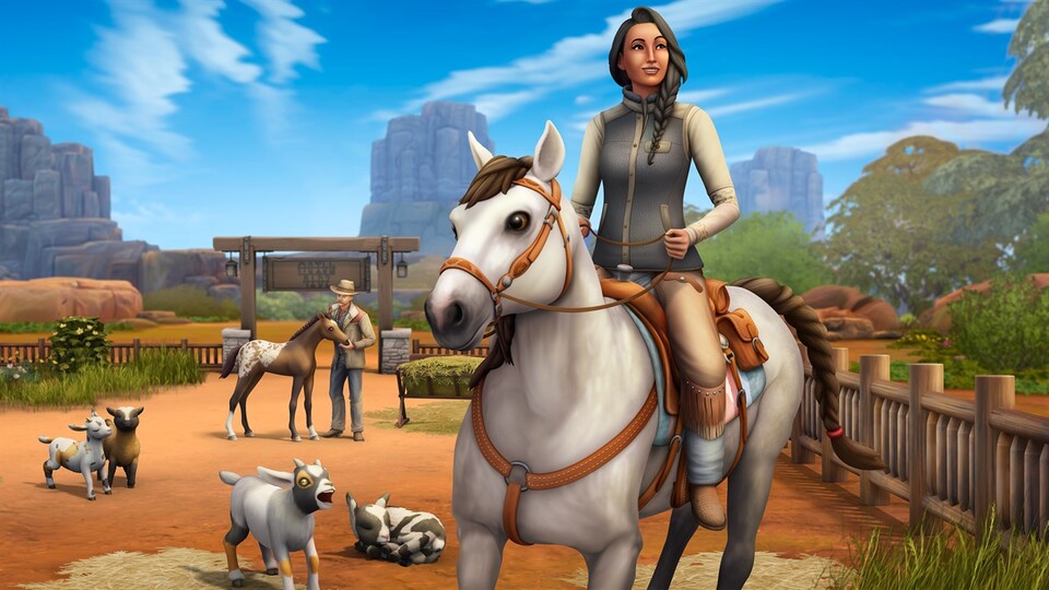 Die nächste Erweiterung für die Sims 4 macht Pferde zur großen Neuerung.