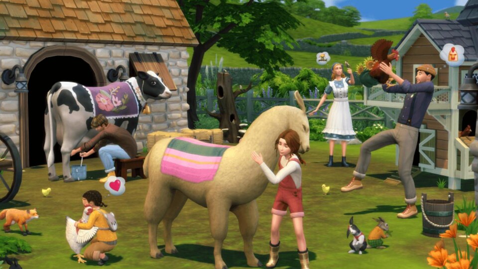 Die Sims 4 wird bald zum spielbaren Bauernhof.