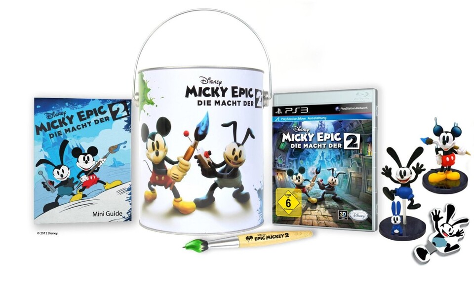 Die Special Edition von Disney Micky Epic 2 mit allen Extras.
