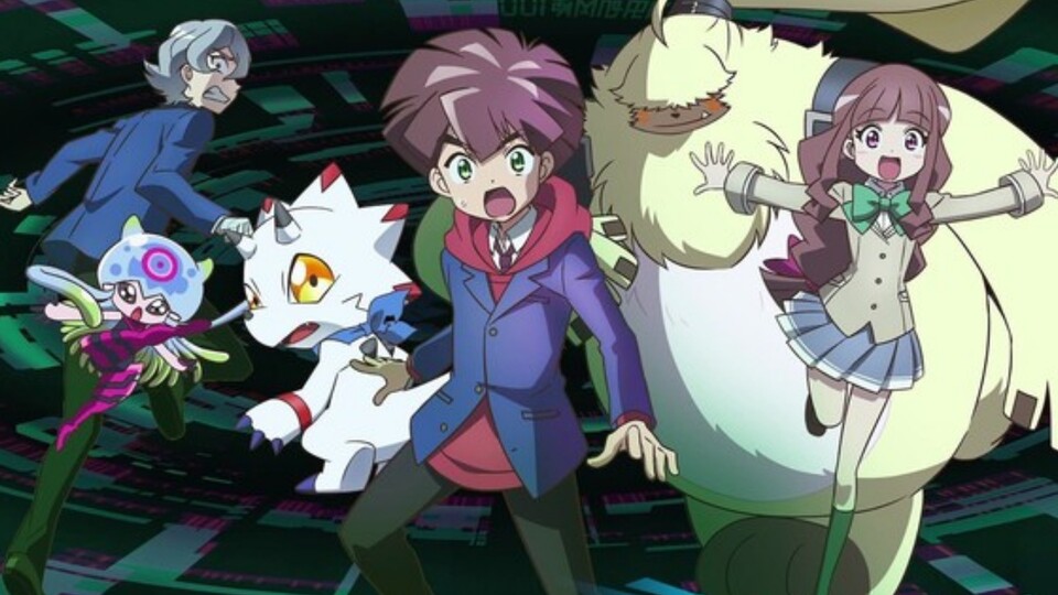 Digimon Ghost Game hat einen etwas anderen Ansatz als die restlichen Digimon-Serien. (Bild: © Toei Animation)