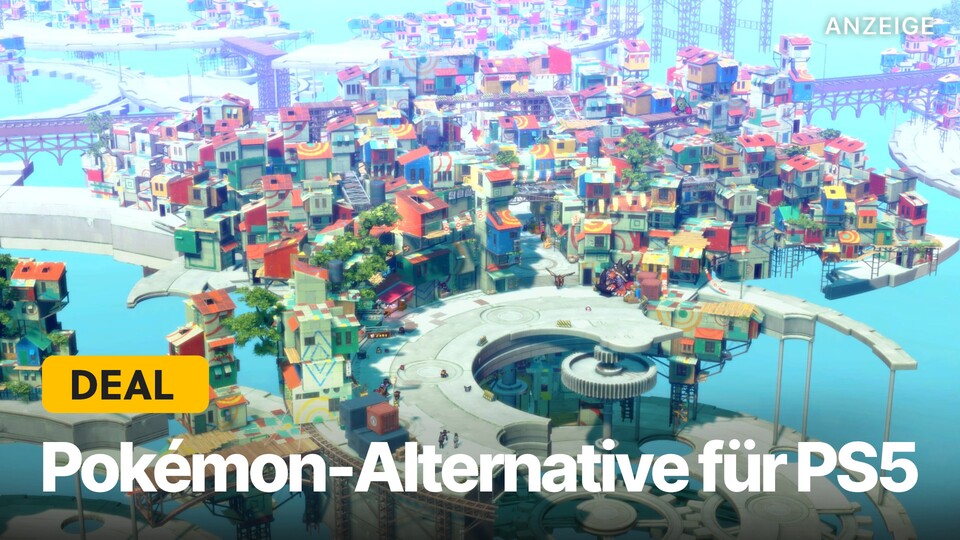Das Artdesign der Spielwelt dieser Pokémon-Alternative für PS5 kann sich sehen lassen.