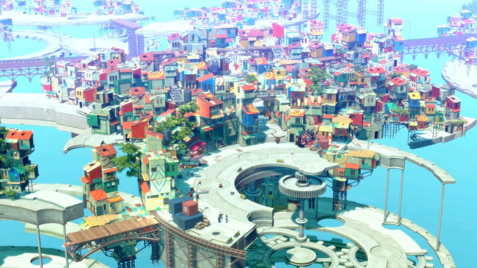 Die Spielwelt von Digimon Story Time Stranger kann sich sehen lassen.