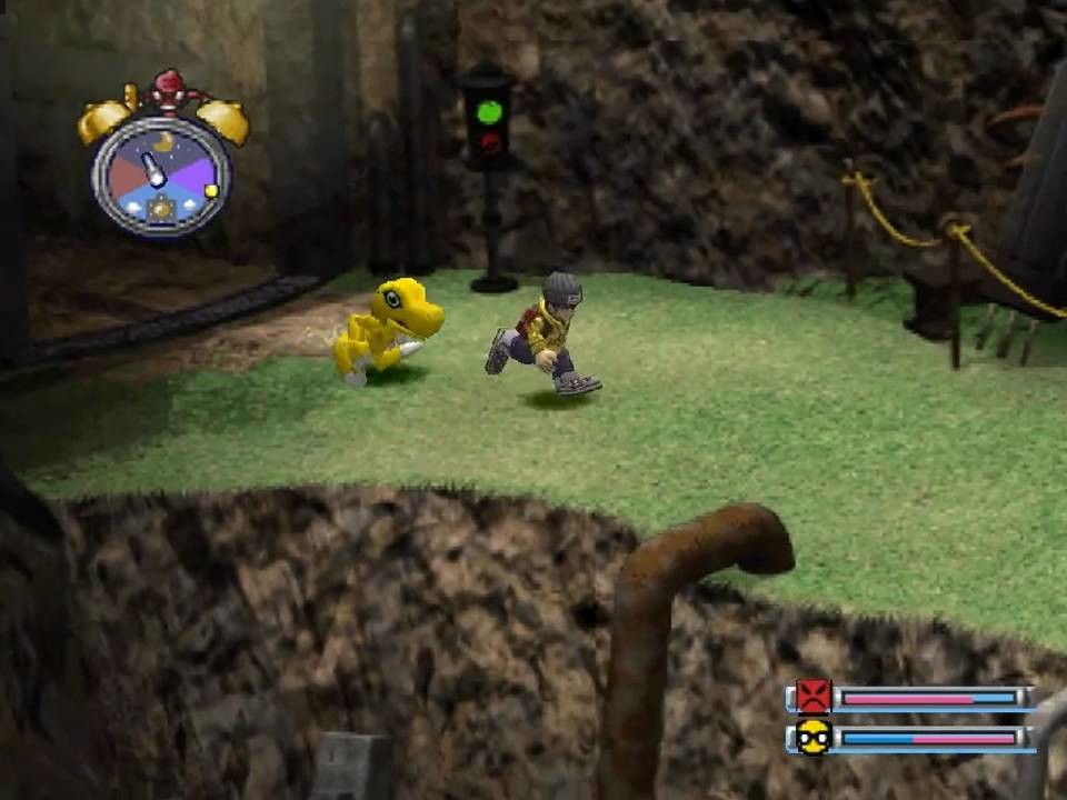 In Digimon World müsst ihr euch um euer eigenes Digimon kümmern.