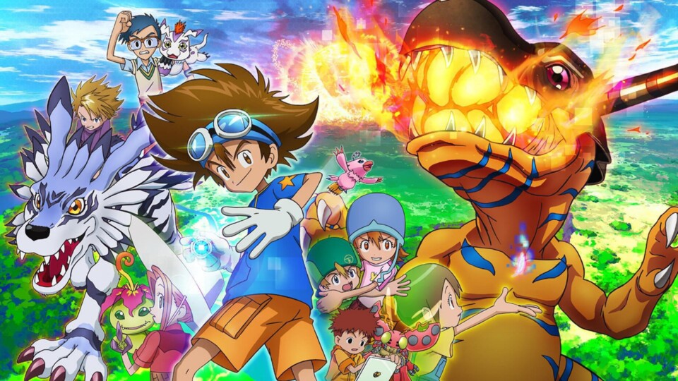 Der Reboot der beliebten ersten Staffel von Digimon sieht etwas anders aus als das Original. (Bild: © Toei Animation)