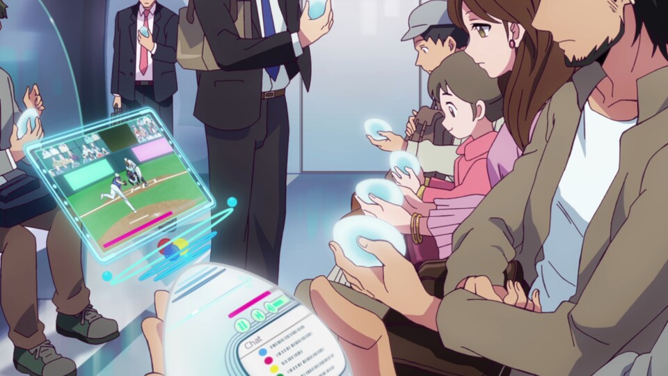 Sapotamas fungieren auch als Alltagsgeräte und ähneln unseren Smartphones heutzutage. (© Akiyoshi Hongo Toei Animation)