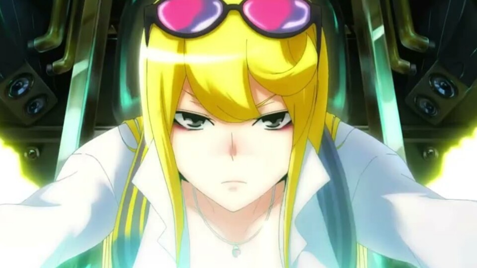 Kyoko gibt ihre wahre Identität preis und verwandelt sich in ein Digimon in Cyber Sleuth. (Bild: © Bandai Namco)