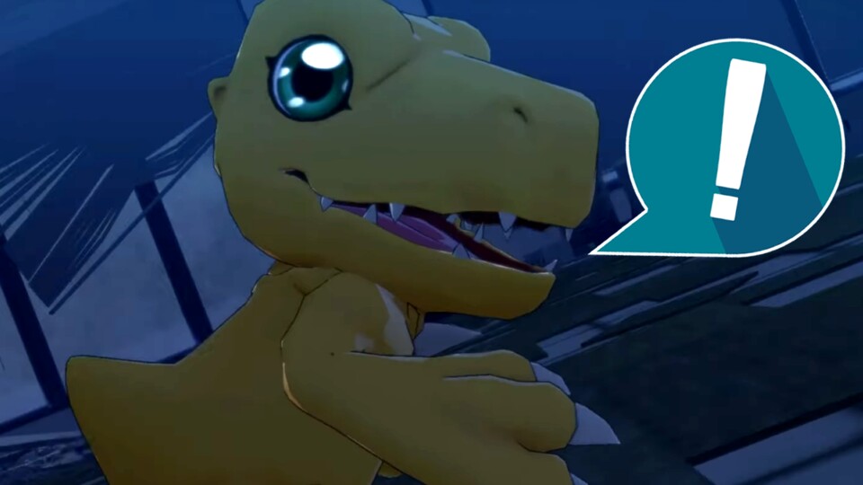 Agumon war das Partner-Digimon von Tai aus der ersten Anime-Staffel von Digimon. (© Bandai Namco)