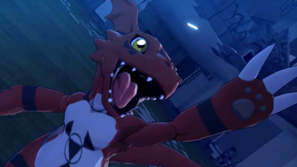 Guilmon war das Partner-Digimon von Takato aus Digimon Tamers. (© Bandai Namco)