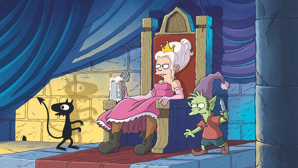 Disenchantment - Trailer kündigt neue Netflix-Serie von Simpsons-Macher Matt Groening an - Trailer kündigt neue Netflix-Serie von Simpsons-Macher Matt Groening an