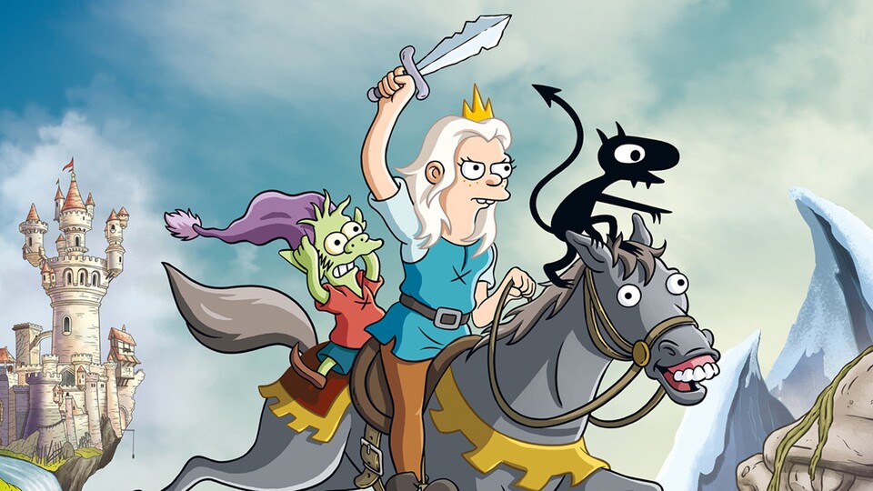 Disenchantment - ComicCon-Trailer zur neuen Serie von Simpsons-Macher Matt Groening - ComicCon-Trailer zur neuen Serie von Simpsons-Macher Matt Groening