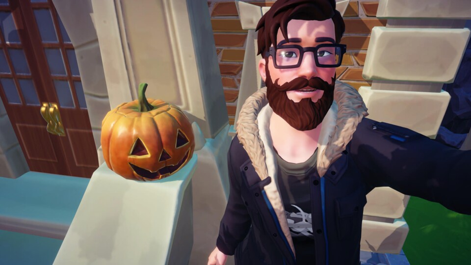Macht eure Halloween-Tour durch euer Dorf und sackt Süßigkeiten ein.