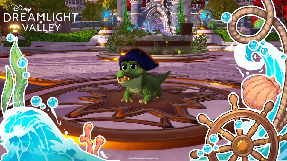 Ein Krokodil mit Hut geht immer (Bild © Gameloft).