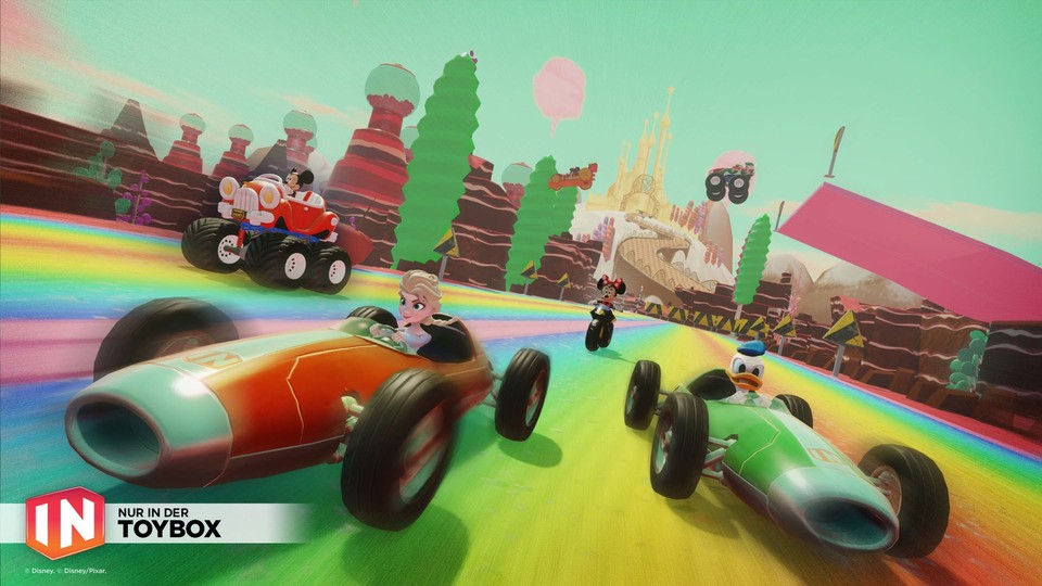 Für die Toybox, also den Kreativmodus, der auch in Disney Infinity 3.0 vorhanden sein wird, fertigt das UK-Studio Sumo Digital (LittleBigPlanet 3) ein Kart-Rennen.