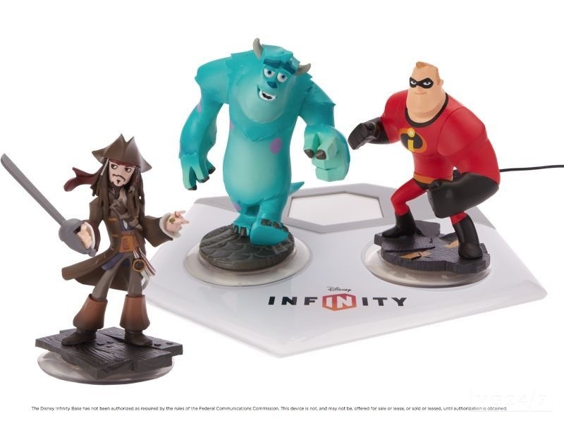 Jack, Sulley und Mr. Incredible sind die ersten drei Sammelfiguren im Starter-Set.