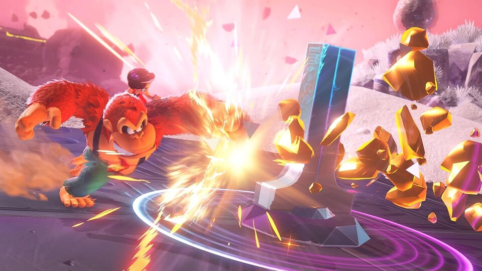 So wie Donkey Kong die Gegend zerschmettert, würden viele auch gerne die KI-Blase zerschmettert sehen.