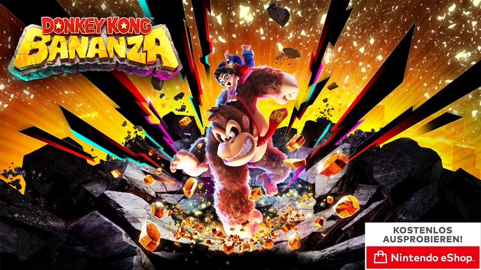 Die kostenlose Demo gibt euch einen guten Einblick in das einzigartige Gameplay von Donkey Kong Bananza.