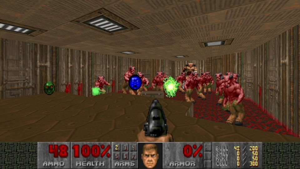 Doom 2 war eines der ersten Spiele, die Rae &quot;bewusst&quot; spielte.