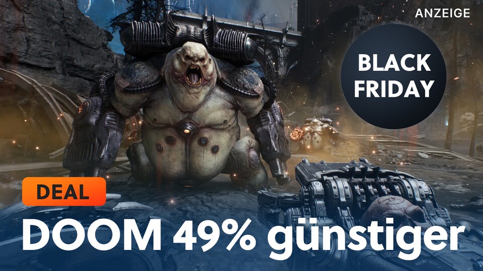 DOOM: The Dark Ages ist der brachialste Shooter des Jahres – und nur noch für wenige Stunden irre günstig beim Amazon Black Friday!