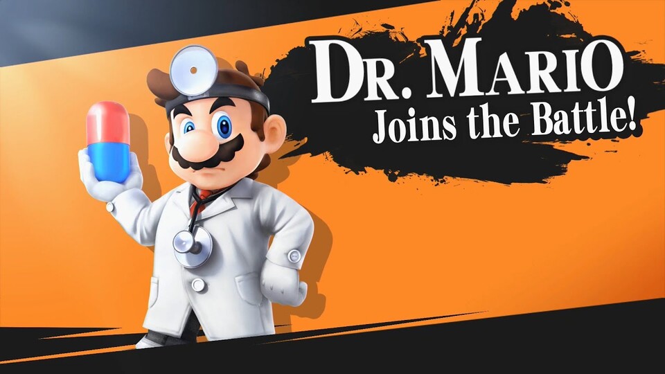 Dr. Mario ist regelmäßig in den Super Smash Bros.-Spielen anzutreffen.