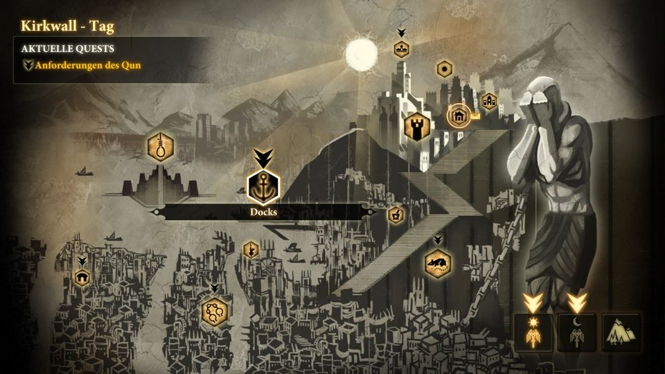 Eine Stadt und ihr Umland - das wars. Dragon Age: Origins war um einiges epischer als der Nachfolger.