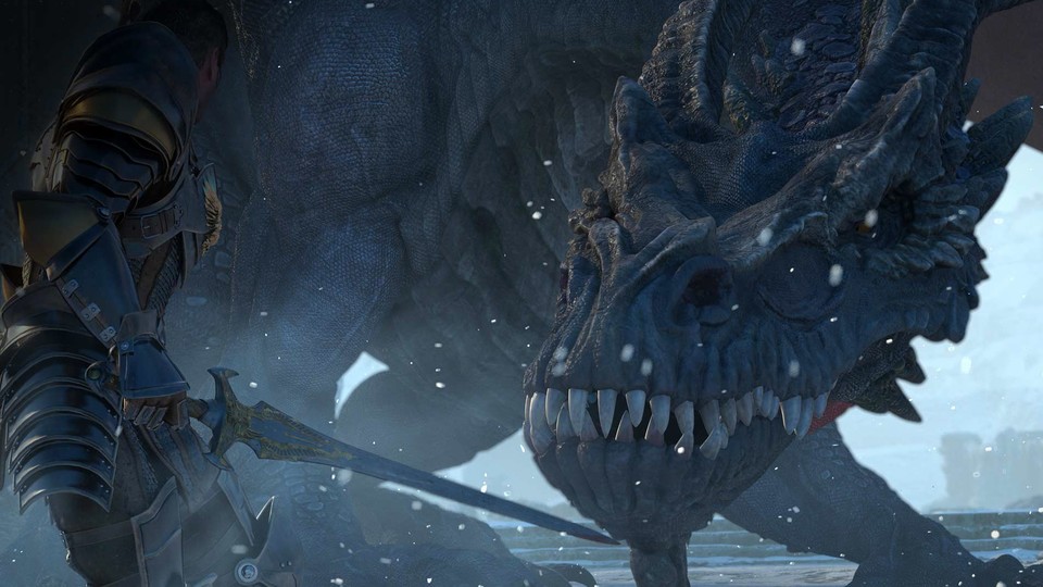 In Dragon Age: Origins waren Drachen ursprünglich ausgestorben.