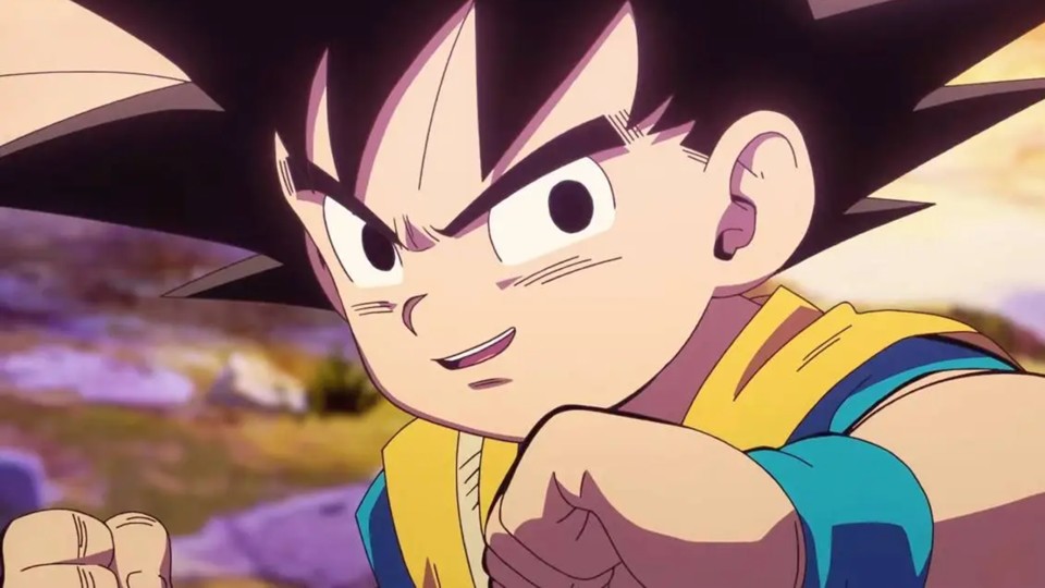 Son Goku ist in Dragon Ball Daima wieder jung.