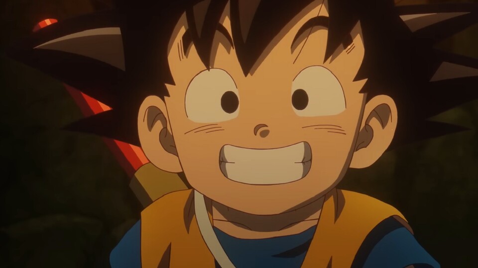 Son Goku wird wieder zum Kind.