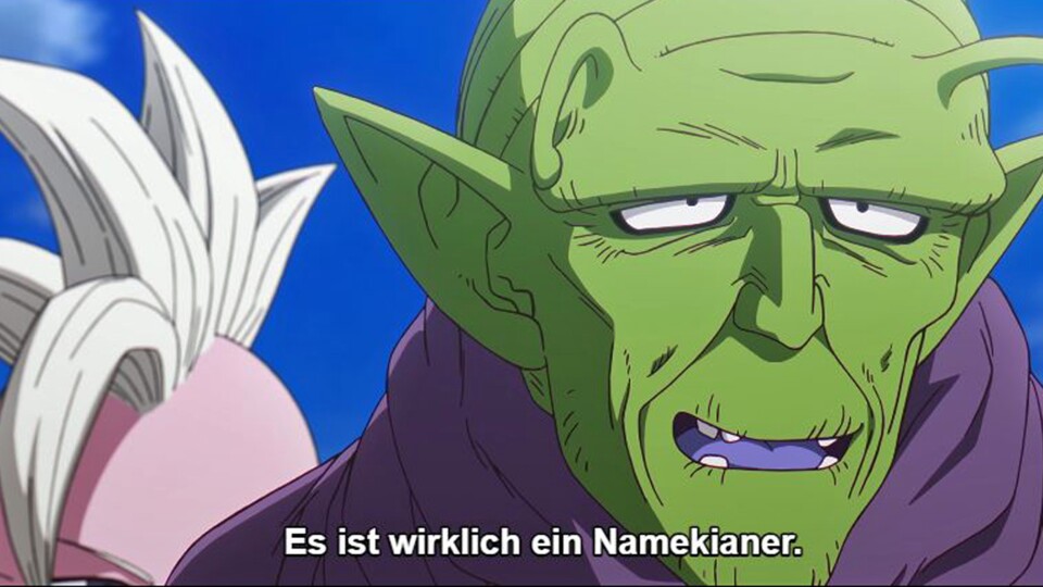 Namekianer Neva stammt ebenfalls aus dem Reich der Dämonen und hat die dortigen Dragon Ball erschaffen. (Bild: © Toei Animation)