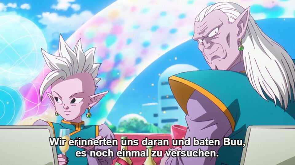 Shin und Kibito sind in Dragon Ball Daima wieder getrennt. (Bild: © Toei Animation)