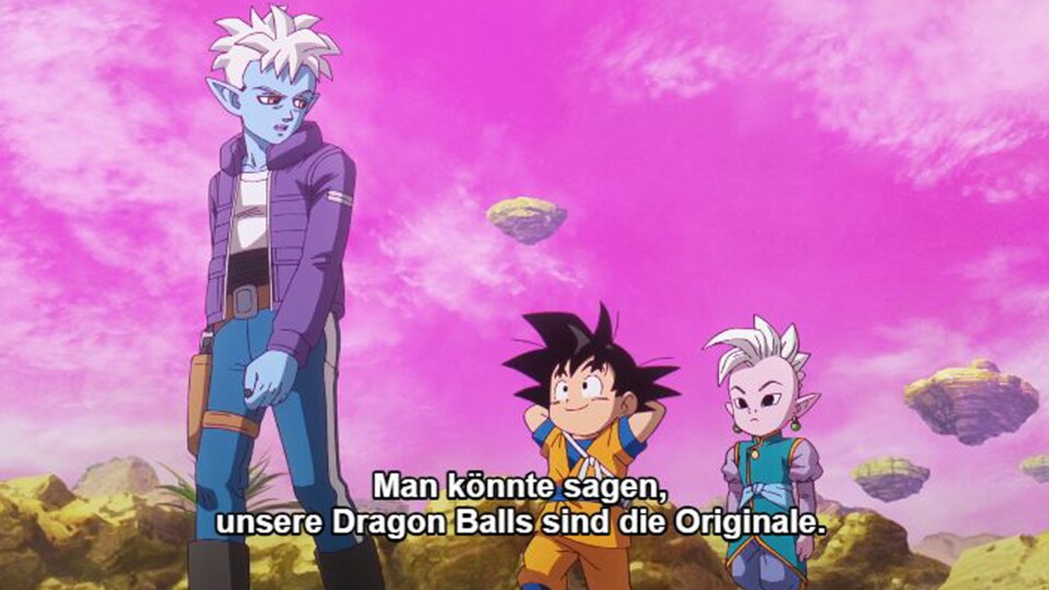 Laut Glorio sind die Kugeln aus dem Dämonenreich die Originale. (Quelle: Toei Animation)