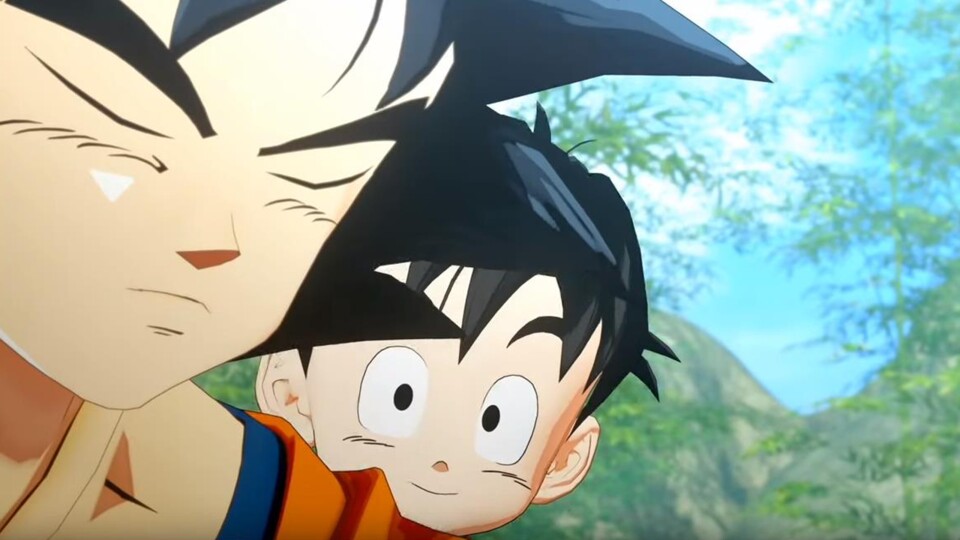 Son Goku und der junge Son Gohan im neuen Trailer zu Project Z.