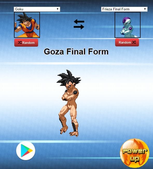 Goku + Freezer = Goza