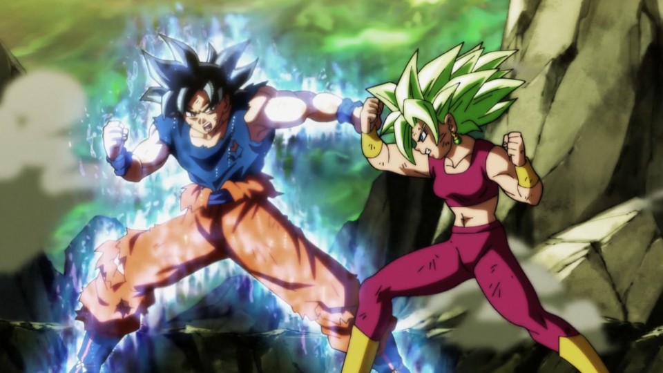 Dragon Ball Super lässt Ultra Instinkt-Son Goku beim Turnier der Macht auch gegen die grünhaarige Kefla antreten.