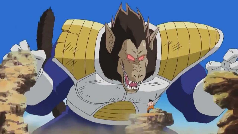 Vegeta als Ōzaru.