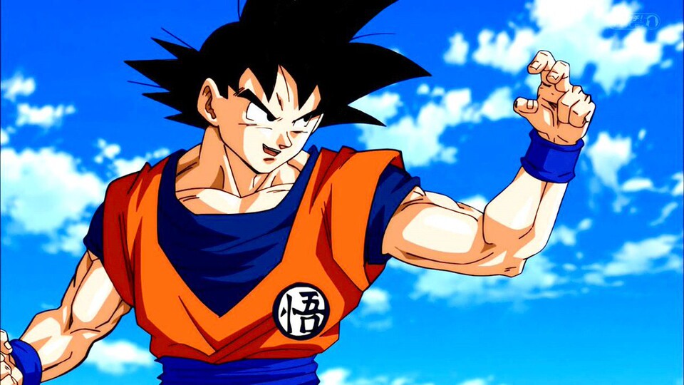 Son Goku aus DBZ in seiner normalen Form.