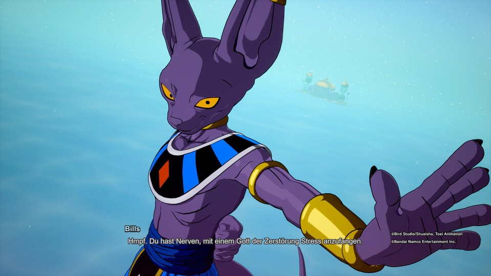 Lord Beerus ist eines der mächtigsten Wesen im 7. Universum von Dragon Ball Super.