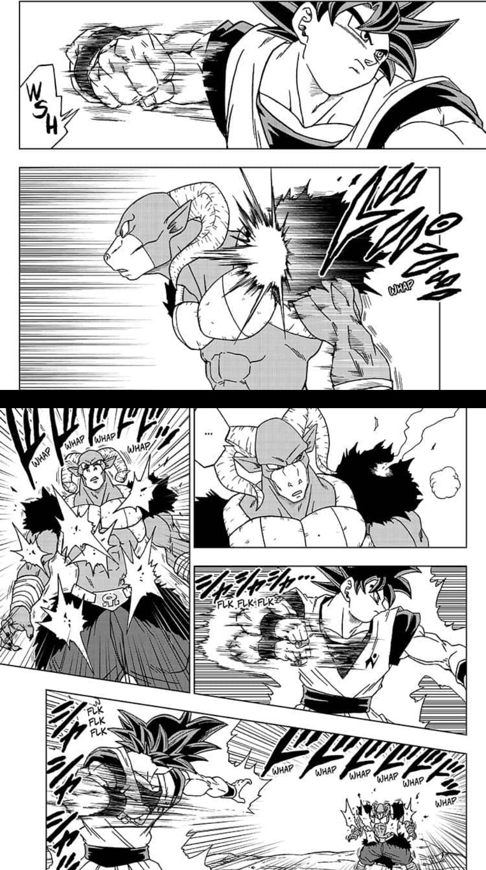 Dragon Ball Super: Im Manga-Kapitel 59 zeigt Son Goku einen neuen Angriff.