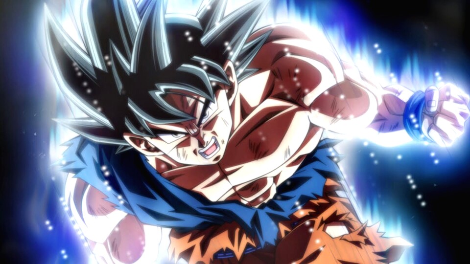 Dragon Ball Super – Son Gokus Ultra Instinkt-Form.