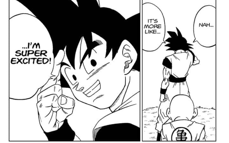 Dragon Ball Super: Son Goku freut sich drauf, endlich gegen Moro zu kämpfen.