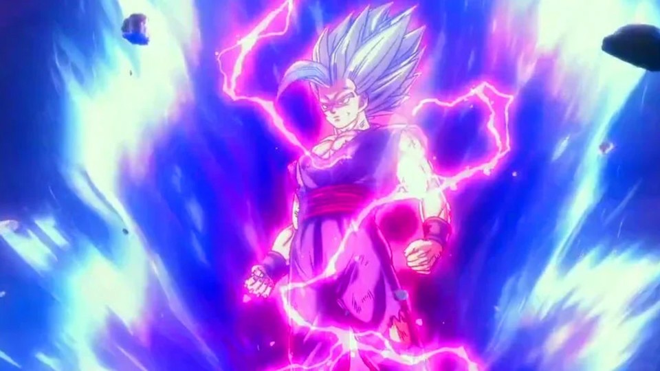Erstmals bekommen Goku und Vegeta die neue Beast-Form von Gohan zu Gesicht.