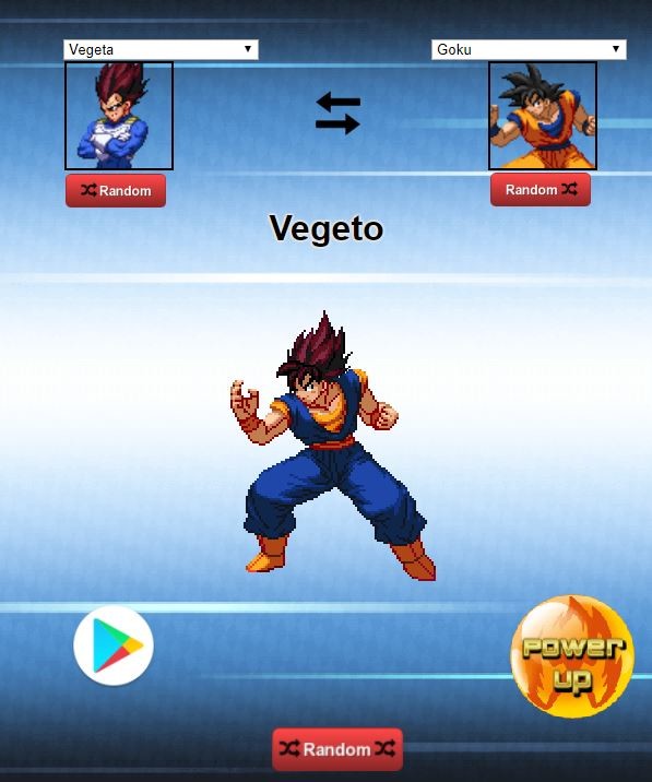 Vegeta + Goku = Vegeto