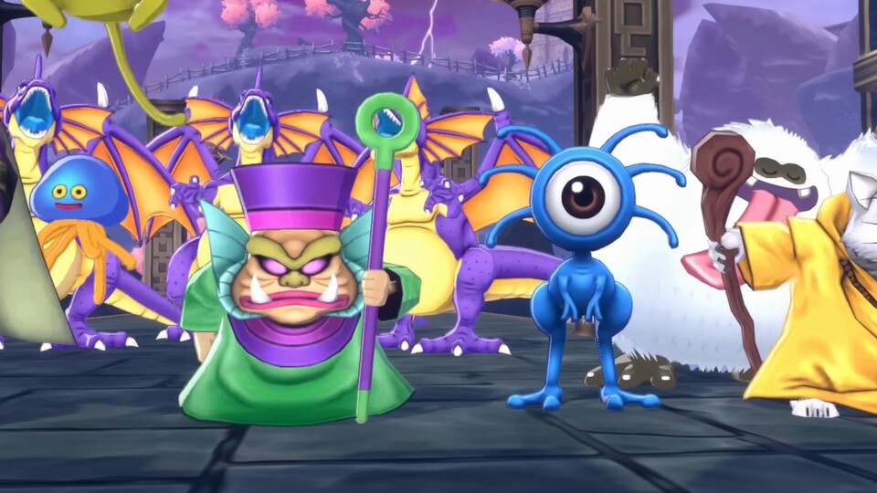 Die Monster von Dragon Quest Monsters: Der dunkle Prinz sind ebenso vielfältig wie die Landschaften.