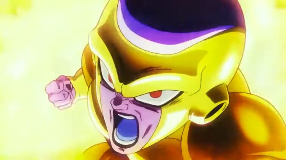 Freezers goldene Form steigerte seine Kraft auf göttlichem Level. (Bild: © Akira Toriyama, Shueisha Toei Animation)