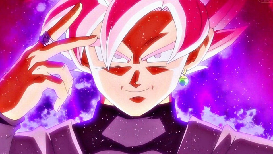 Goku Black als Super-Saiyajin Rosé war die womöglichst größte Gefahr des Universums. (© Bird Studio, Shueisha Toei Animation)