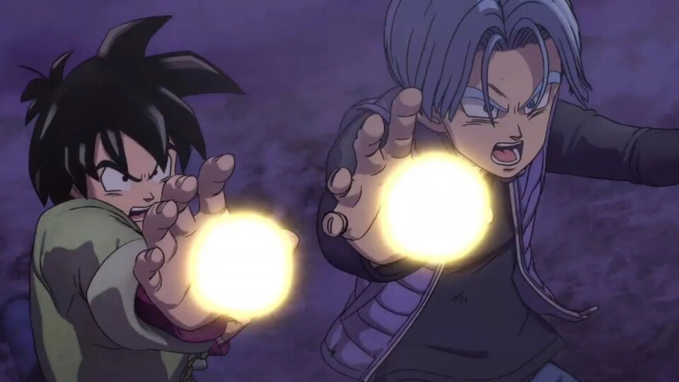 Obwohl er zu den schwächsten Kämpfer*innen gehört, sollten Gegner Son Goten trotzdem nicht unterschätzen! (Bild: © Bird Studio Shueisha, Toei Animation)