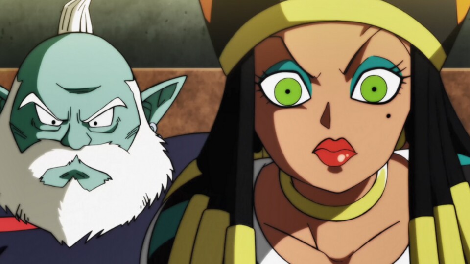 Heles ist eine Göttin der Zerstörung. (© Bird Studio, Shueisha Toei Animation)