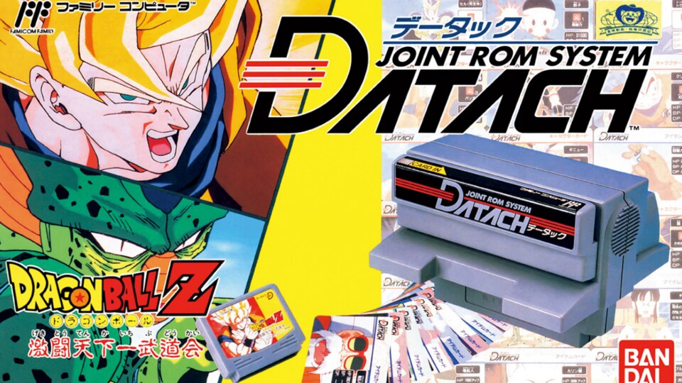 Dragon Balls Kampfspiele-Reihe hat damals mit einem Kartenleser angefangen. (© Bandai)